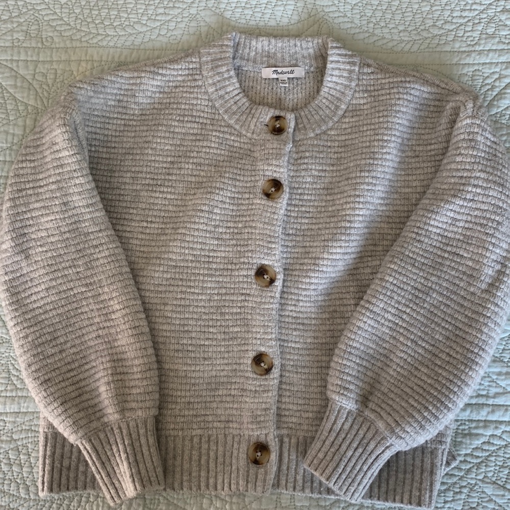 Madewell Button Up Cardigan - XXS